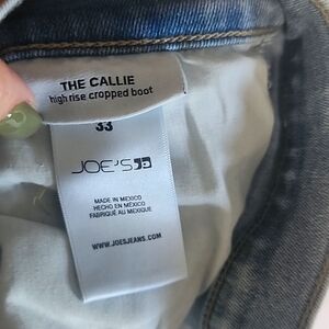 Joe's The Callie high ride cropped boot!